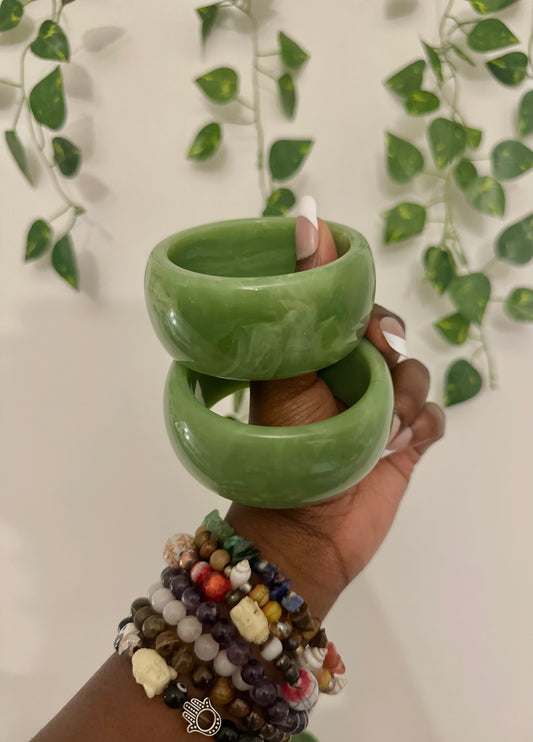 Green Goddess Bangle