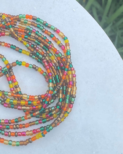 “Earthling” Tie-on waist bead