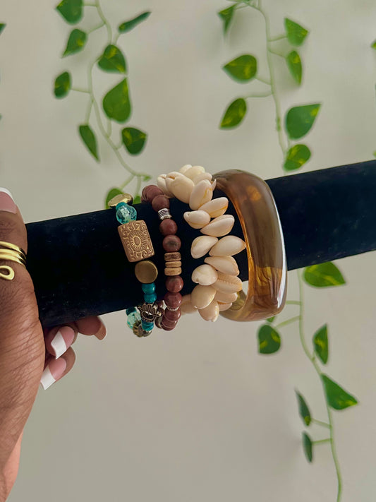 Radiant Roots Bracelet Stack