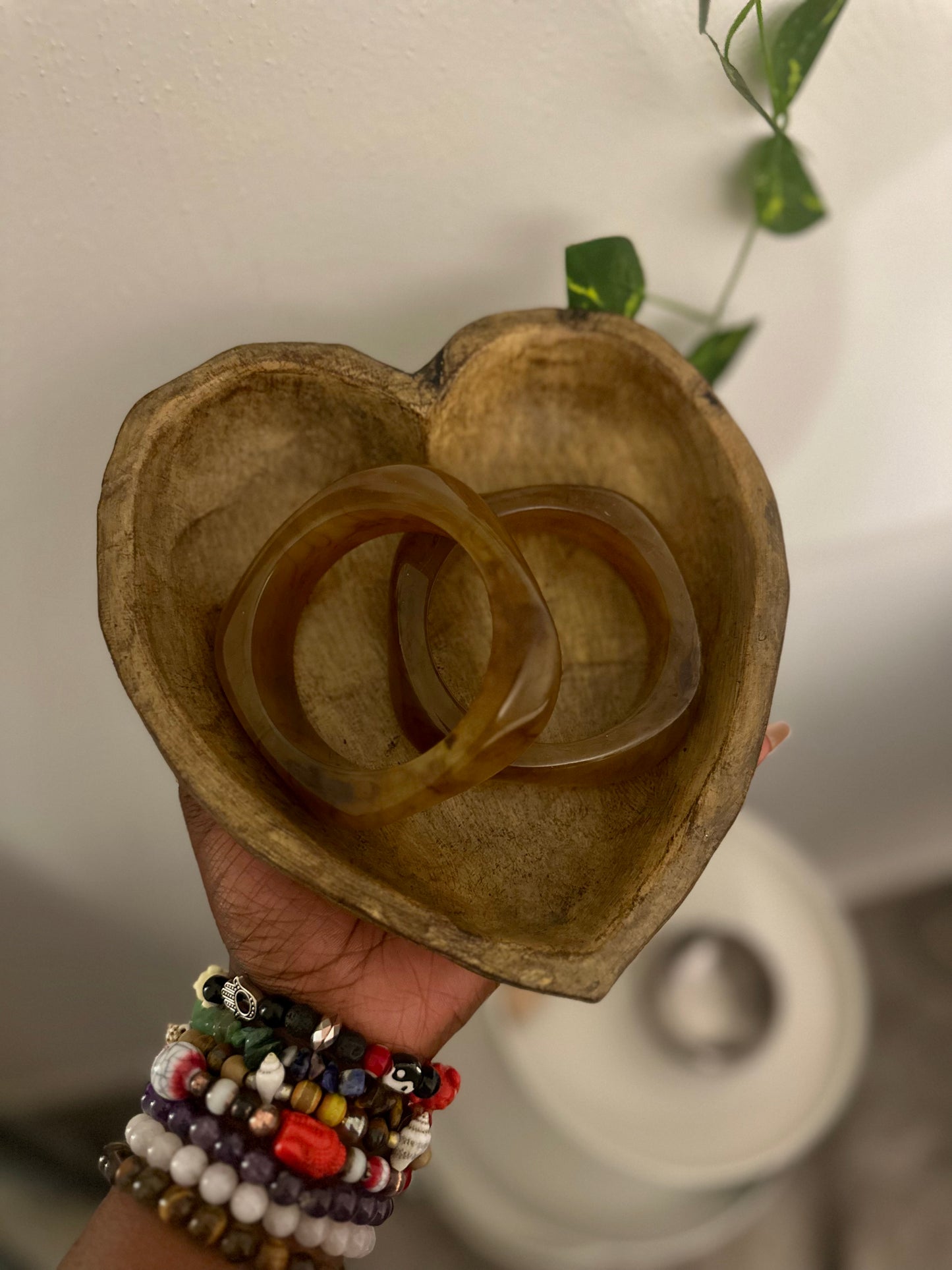 Milky Brown Bangle