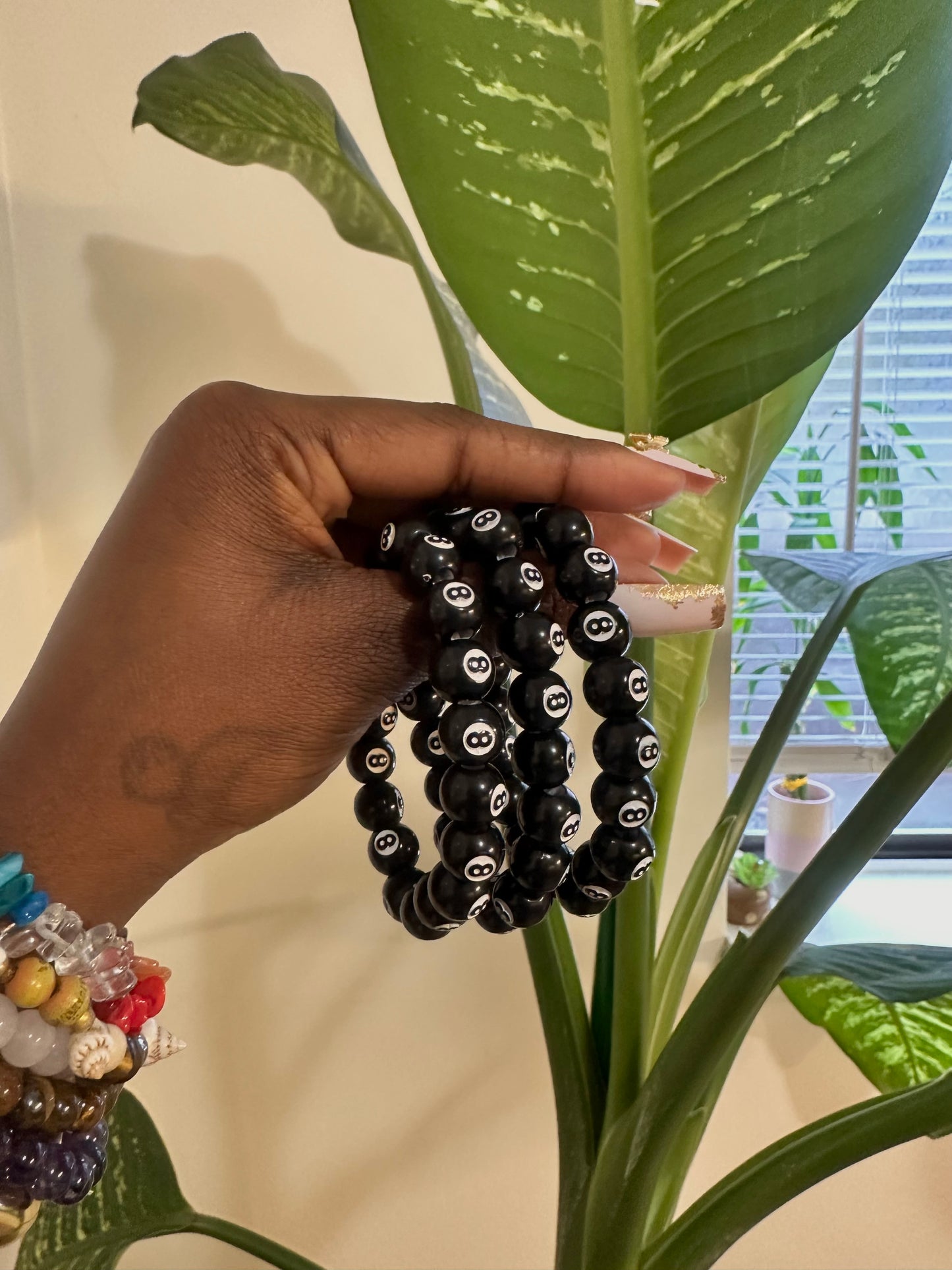 8 ball bracelet