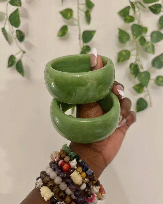 Green Goddess Bangle