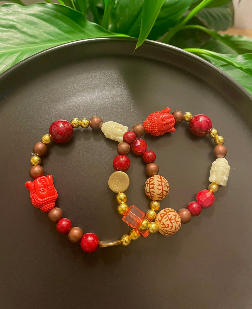 Buddha Head Bracelet