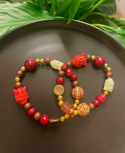 Buddha Head Bracelet