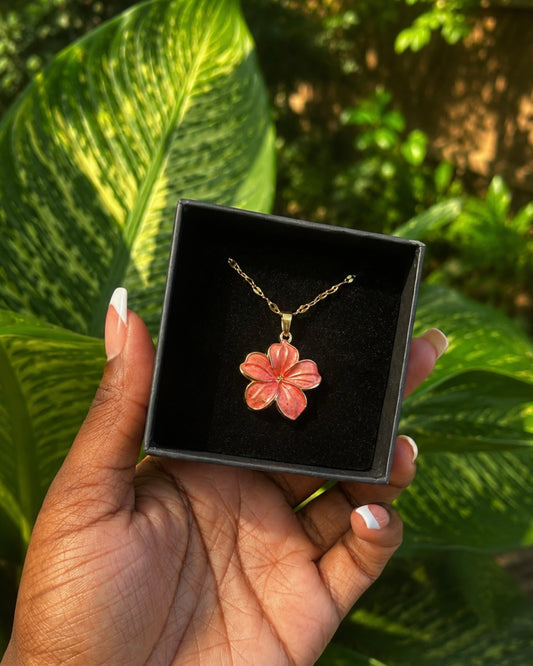 Sunset Wildflower Necklace