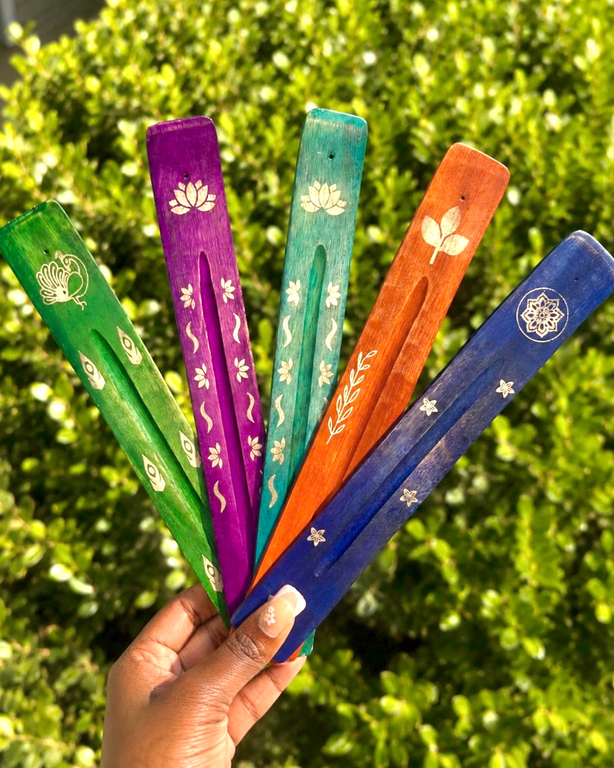 Wooden Incense Stick Holders